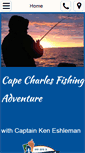 Mobile Screenshot of capecharlesfishingadventure.com